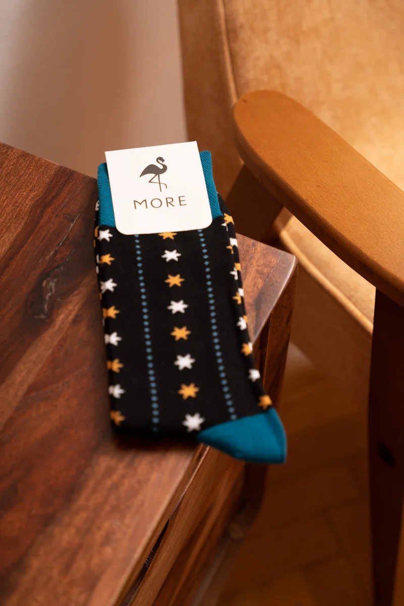 Ponožky Stars C5G Black - Více More