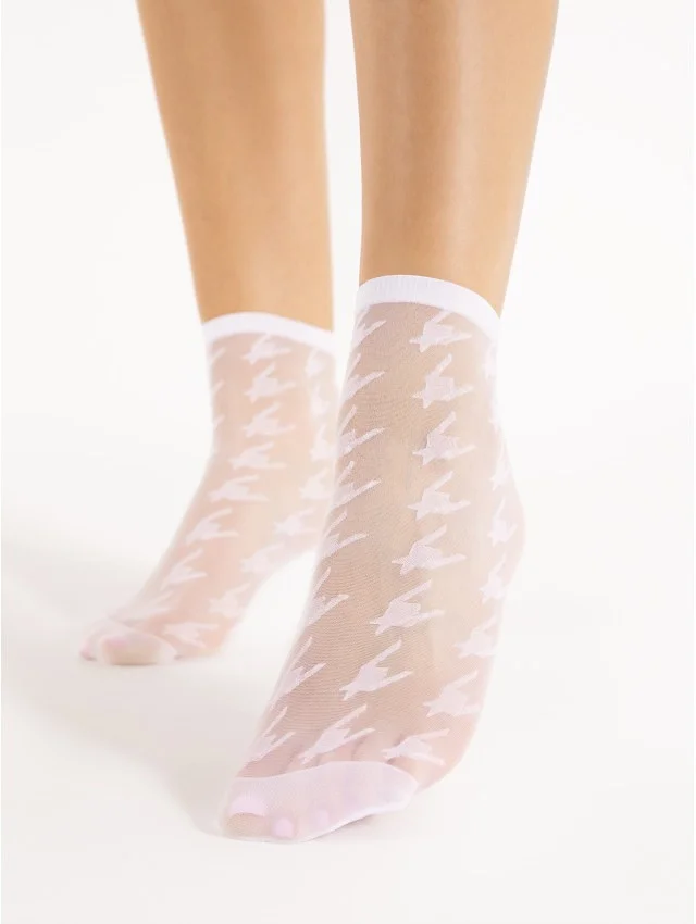 Jemné vzorované ponožky Fiore G Rita pro dámy