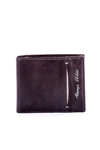 Pánská černá kožená peněženka s rozparkem FPrice