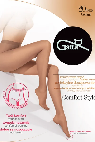 Dámské punčochové kalhoty Comfort Style 0L4W3 den -Gatta