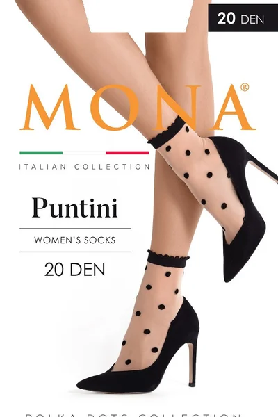 Dámské ponožky Mona Puntini 4K476 den