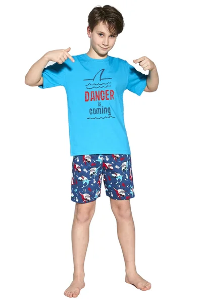 Chlapecké pyžamo 7G529E turkusowa - Cornette