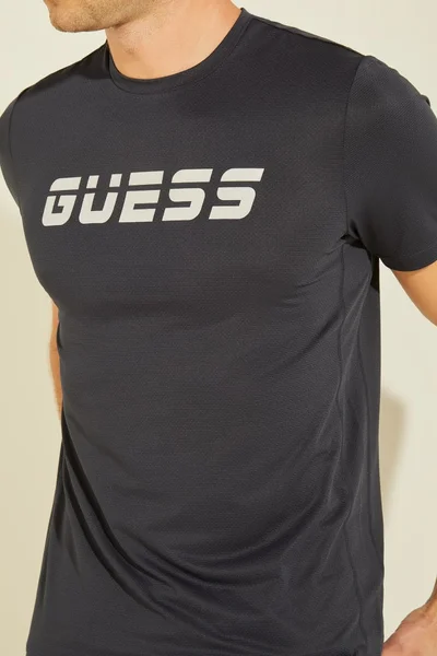 Pánské sportovní triko OFE3 - DPM - tmavě modrá - Guess
