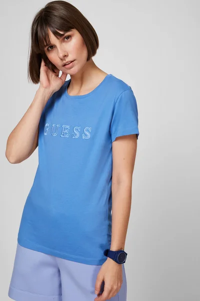 Dámské tričko 00W - G7DS modrá - Guess