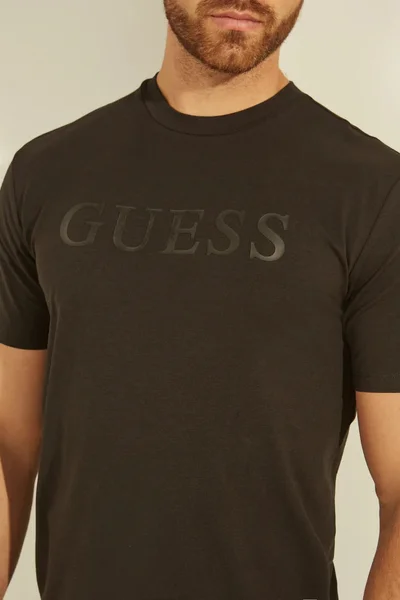 Pánské tričko 9G4A6P - JBLK černá - Guess