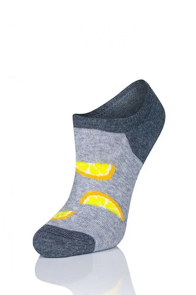 Dámské vzorované ponožky Intenso 2BL6Z Cotton C968R1