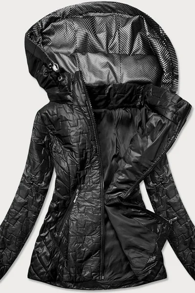 Černá prošívaná bunda pro ženy 490Z S'WEST