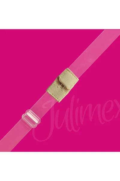 Podprsenka pro ženy jednořadový silikonový pásek snižující zapínání podprsenky Julimex