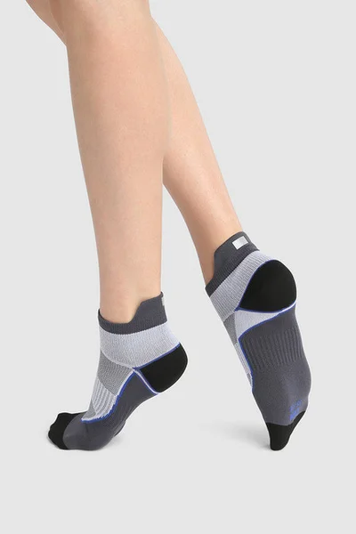 Sportovní dámské ponožky DIM SPORT IN-SHOE SOCKS - DIM - tmavě šedá
