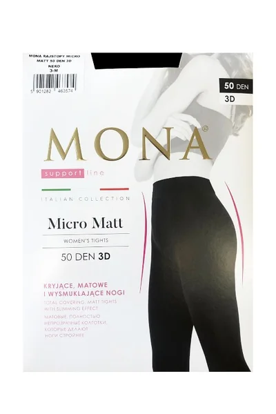 Dámské punčochové kalhoty Mona Micro Matt 26ZI den 3D 2-4