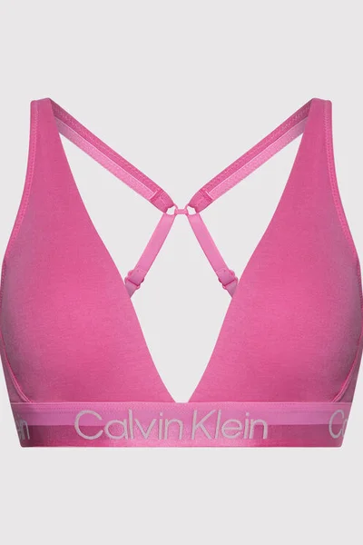 Dámská sportovní podprsenka 35819 - TO3 - Hollywood růžová - Calvin Klein