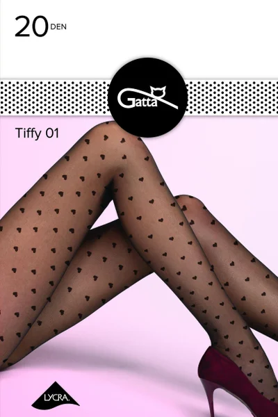Dámské vzorované punčochové kalhoty TIFFY Gatta