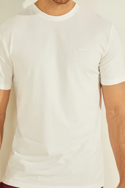 Pánské tričko 6PA - SCFY krémová - Guess