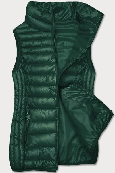 Zelená dámská vesta C6QS5L S'WEST