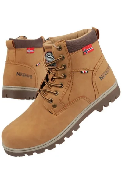 Pánské boty Geographical Norway M WALK-GN CAMEL