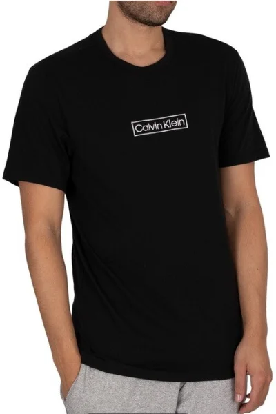 Pánské triko s krátkým rukávem 4K5 UB1 černá - Calvin Klein
