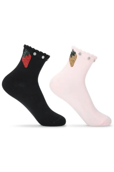 Ponožky s ozdobami 8J56 BE SNAZZY