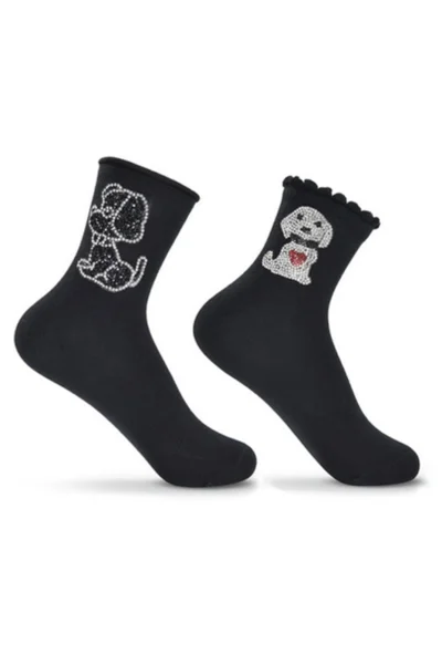 Ponožky s ozdobami 940CX BE SNAZZY