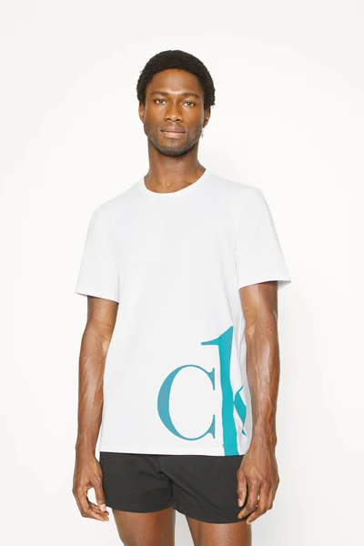 Pánské tričko 83944 - 1W8 - bílá - Calvin Klein