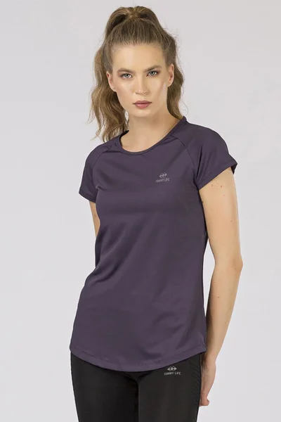 Dámské tričko OL26 TS TL YI69 tmavě fialová FPrice