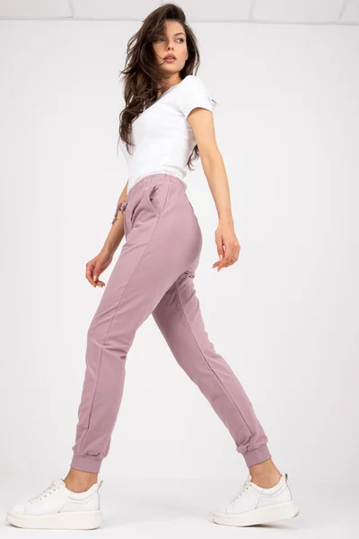 Dámské teplákové kalhoty AP DR A 80X304 tmavě růžové FPrice