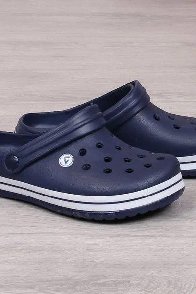 American Club Jr H39581 navy blue žabky do bazénu