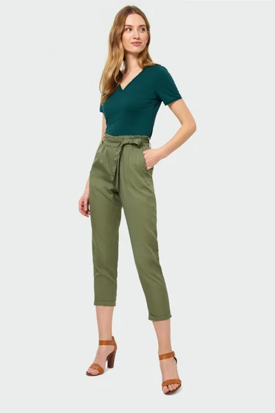 Dámské kalhoty 05P Olive Green - Greenpoint