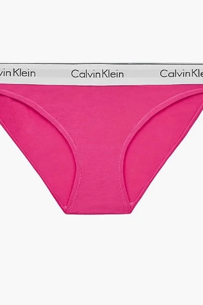 Dámské kalhotky 7A5SG3 VGY - tmavě růžová - Calvin Klein