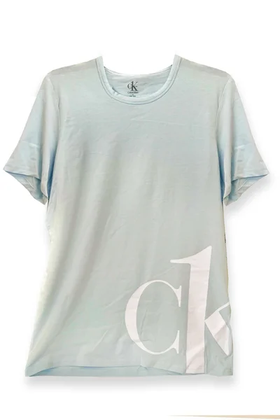 Pánské tričko 3Z3SD9 5FX sky blue - Calvin Klein