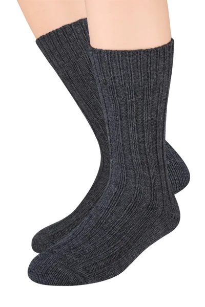 Pánské vlněné ponožky Steven 827P 039