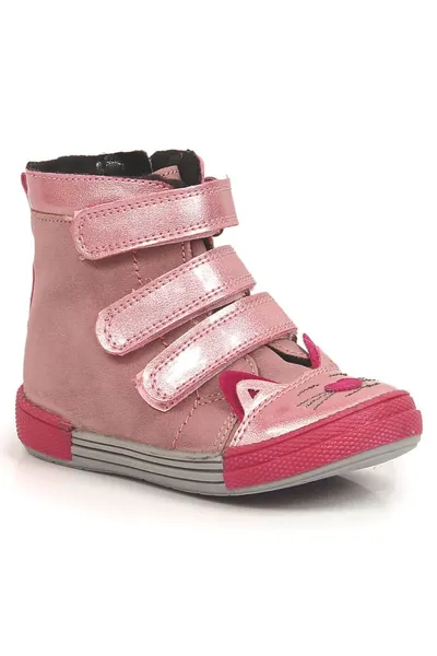 Zateplené boty na suchý zip Kornecki Jr TA8L1