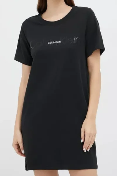 Dámská noční košile Q54 UB1 černá - Calvin Klein
