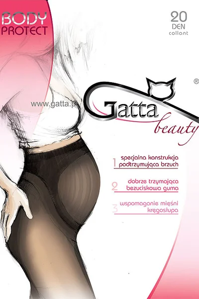 Dámské punčochové kalhoty Body Protect 5K870 béžová - Gatta