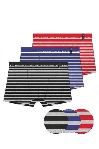 Pánské vzorované boxerky Redo M-5XL