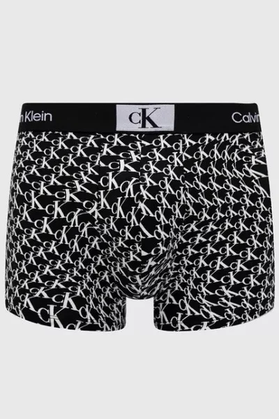 Boxerky pro muže 9J0 ACR černábílá - Calvin Klein