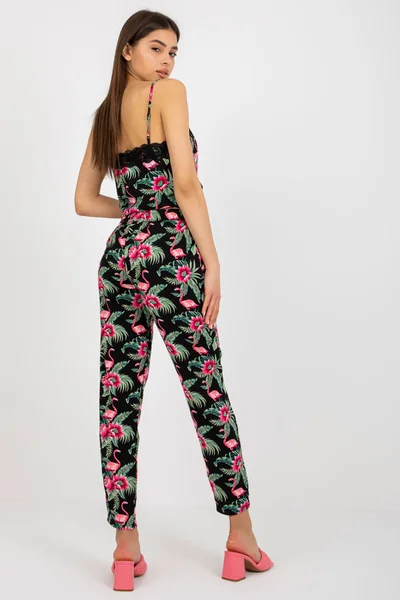 Vícebarevné dámské kalhoty s elegantním střihem od značky FPrice