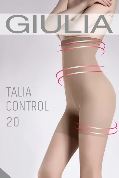 Punčochové kalhoty s vysokým pasem pro dokonalý tvar postavy - Giulia Talia