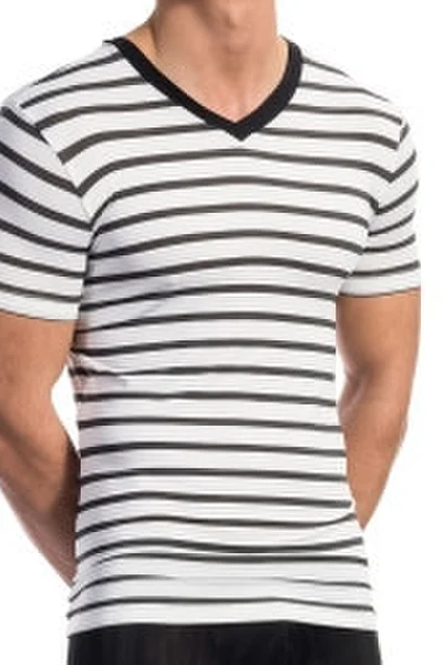 Pánské pruhované triko Olaf Benz s krátkým rukávem