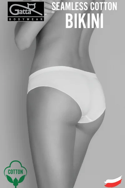 Dámské kalhotky Gatta Seamless Cotton Bikini L5IK