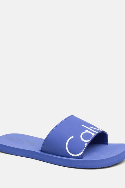 Dámské pantofle AR9574 modrá - Calvin Klein