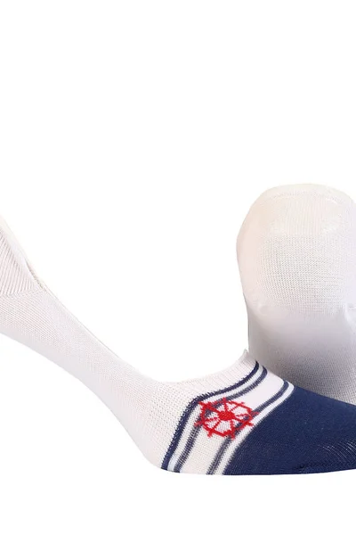 Dámské vzorované ponožky se silikonem Wola
