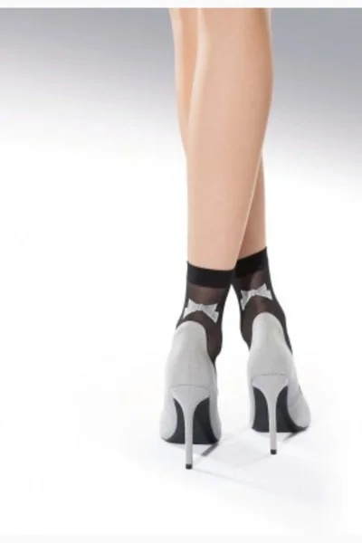 Dámské vzorované ponožky ASK Knittex