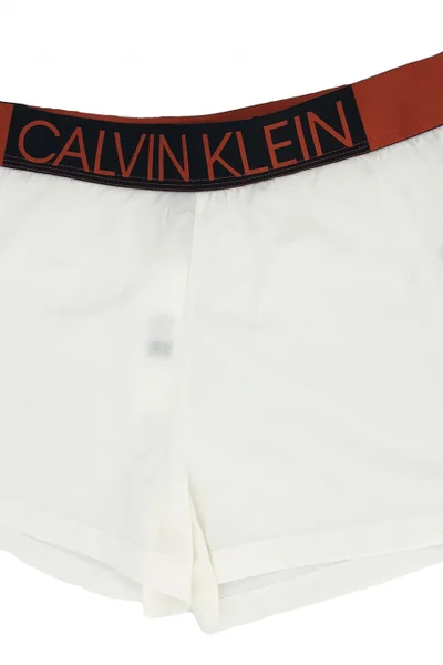 Dámské šortky 7VX4R bílá - Calvin Klein
