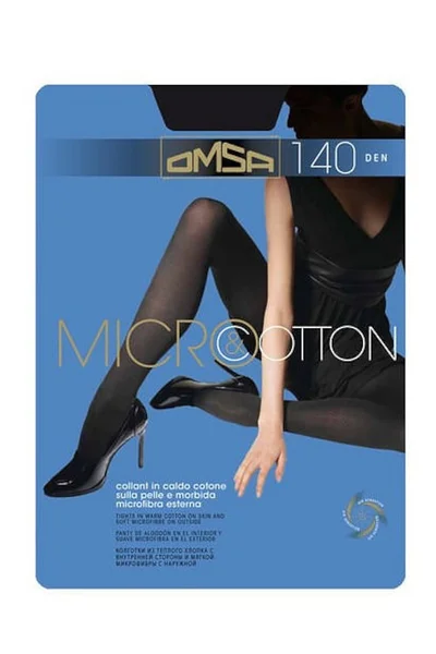 Dámské punčochové kalhoty Omsa Micro&Cotton OX6 den