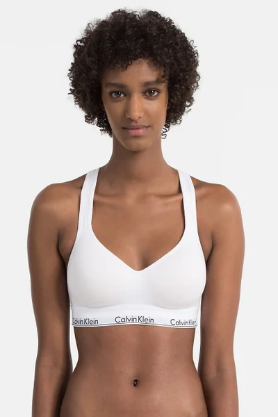 Podprsenka pro ženy sportovní 5GBT bílá - Calvin Klein