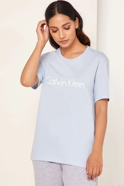 Dámské tričko B980 modrá - Calvin Klein
