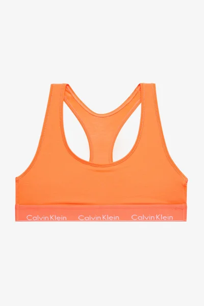 Dámská sportovní podprsenka 2076 oranžová - Calvin Klein