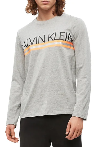 Pánské tričko L02852 šedá - Calvin Klein