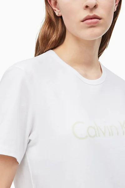 Dámské tričko W86S bílá - Calvin Klein