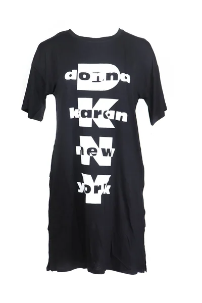 Dámská noční košile O2S9X8 černobílá - DKNY